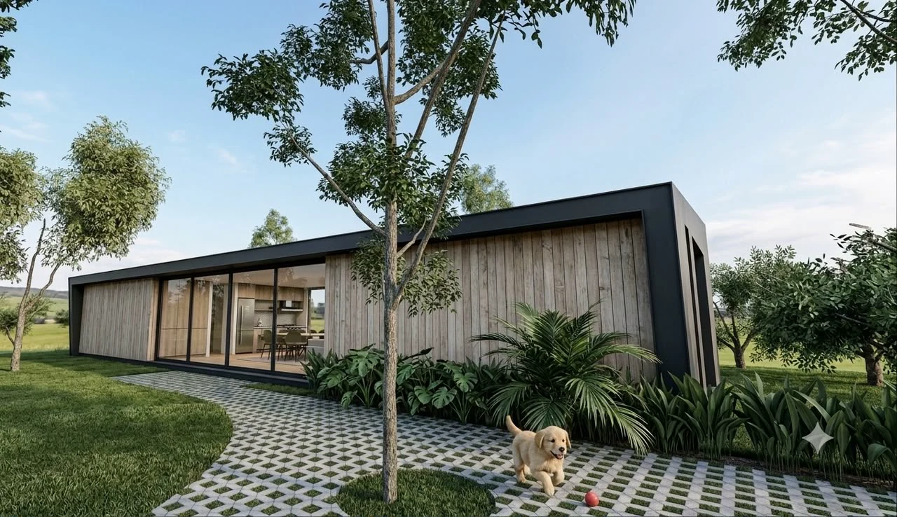 Casa ECOMOM — Vivienda modular